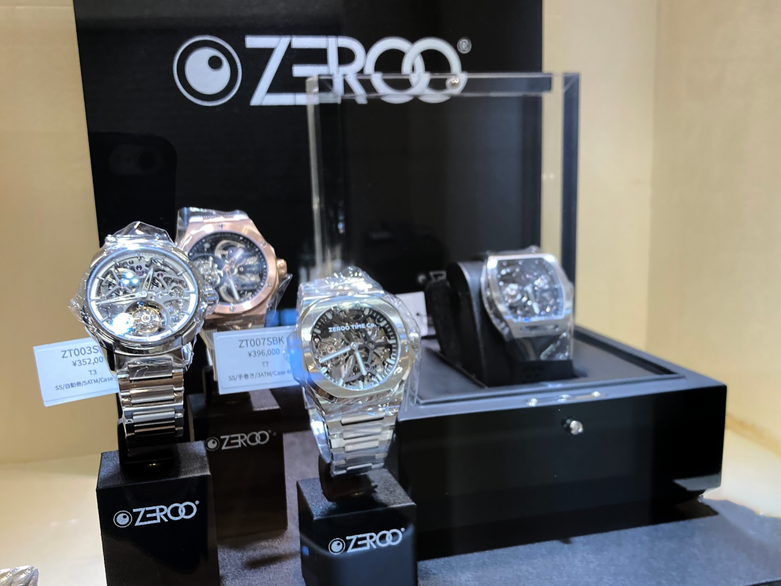 ベイシススピーシーズ（長野）にてZEROOのオープニング・フェア