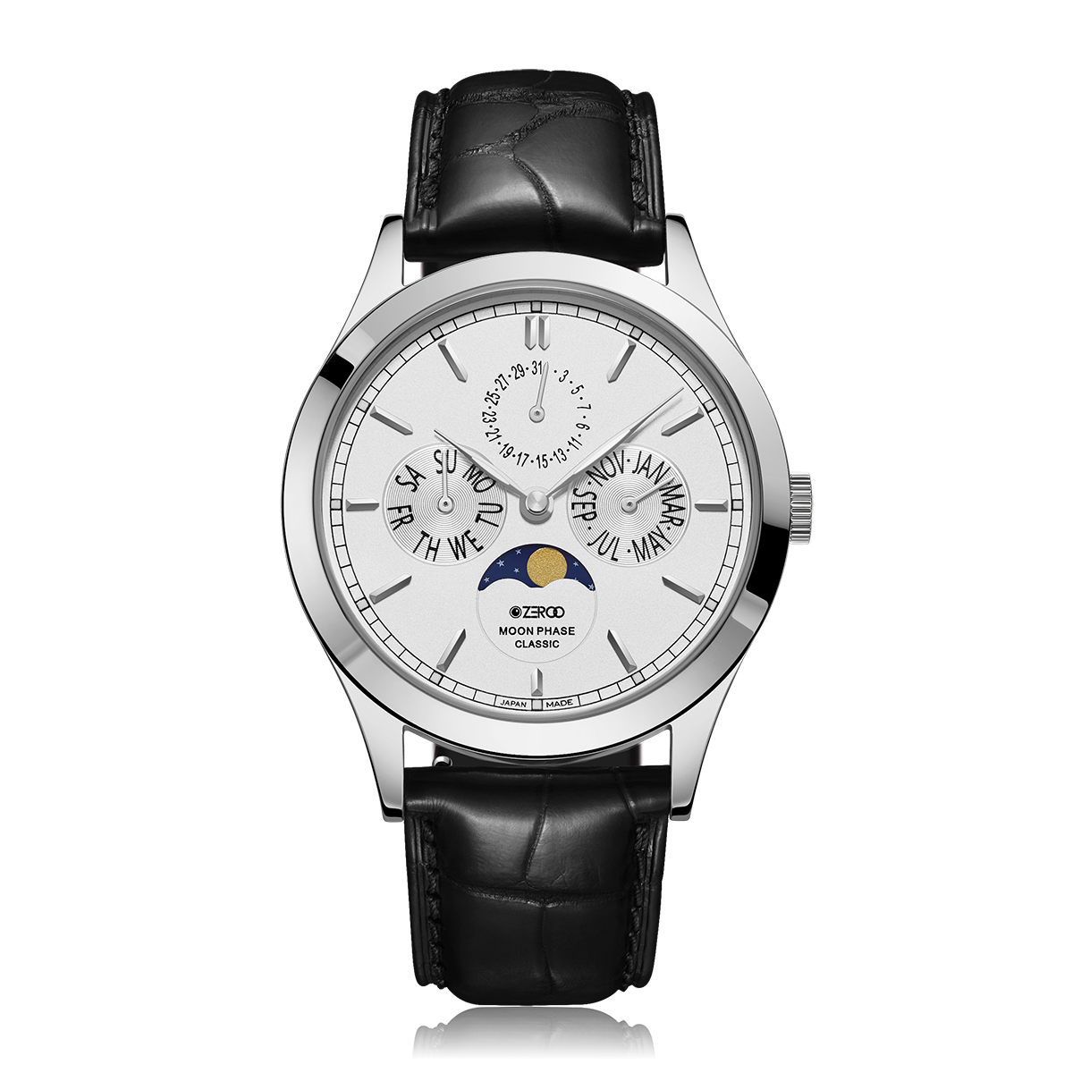 【新品】スイス製 腕時計 Astboerg アストバーグ Silverstone クォーツ クロノグラフ AT720S