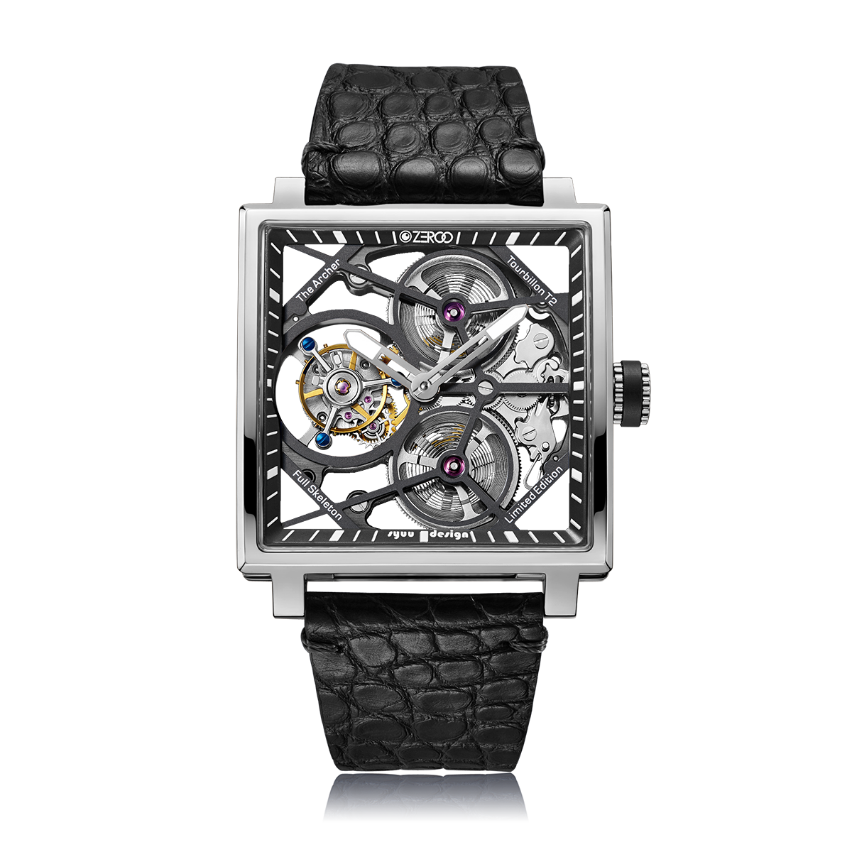 000 2024 トリプルゼロ ZEROO T2 THE ARCHER FULL SKELETON TOURBILLON – ZEROO TIME Co.