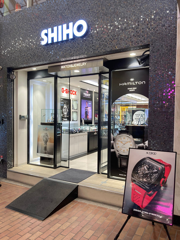 【2025年12月1(月）～2026年１月12(月・祝)の期間で、SHIHO時計店/にて神戸元町、ZEROO T4-01TRI-EDGE EDITION Watch Fair を開催】