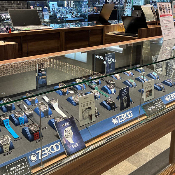 A.M.I名古屋PARCOにて ZEROO（ゼロ）T10&T4-01ウォッチフェアを開催
