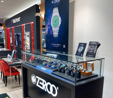 タケカワ時計店・本店/宇都宮にてZEROO T4-01 カラーストラップフェア