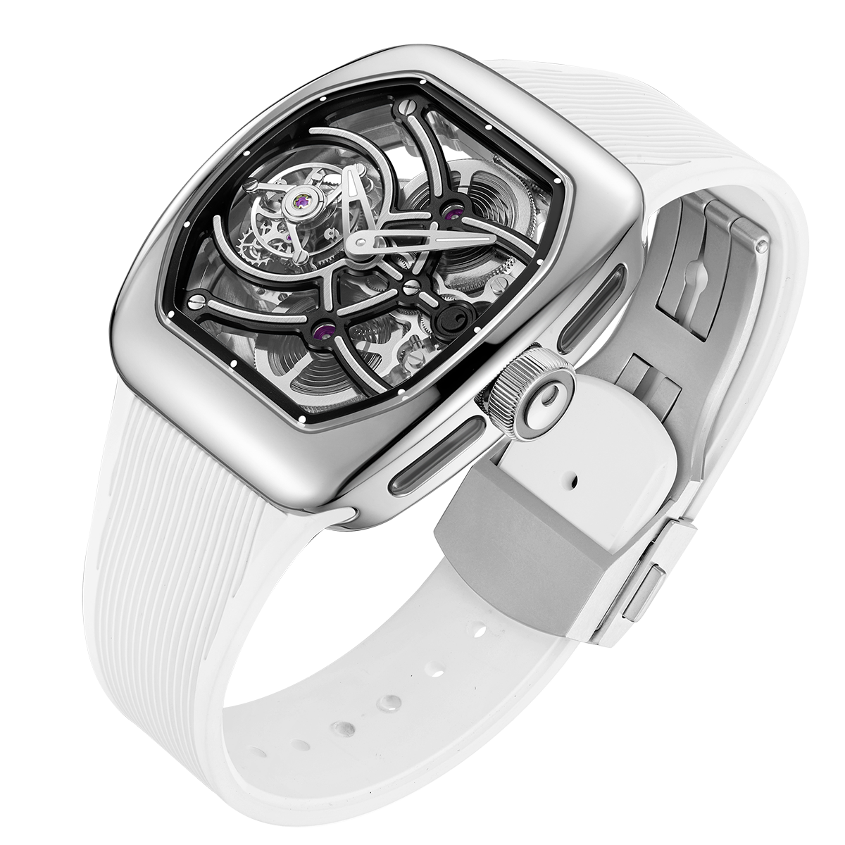 NEW] ZEROO T9-02 UFO SKELETON AUTOMATIC TOURBILLON – ZEROO TIME Co.