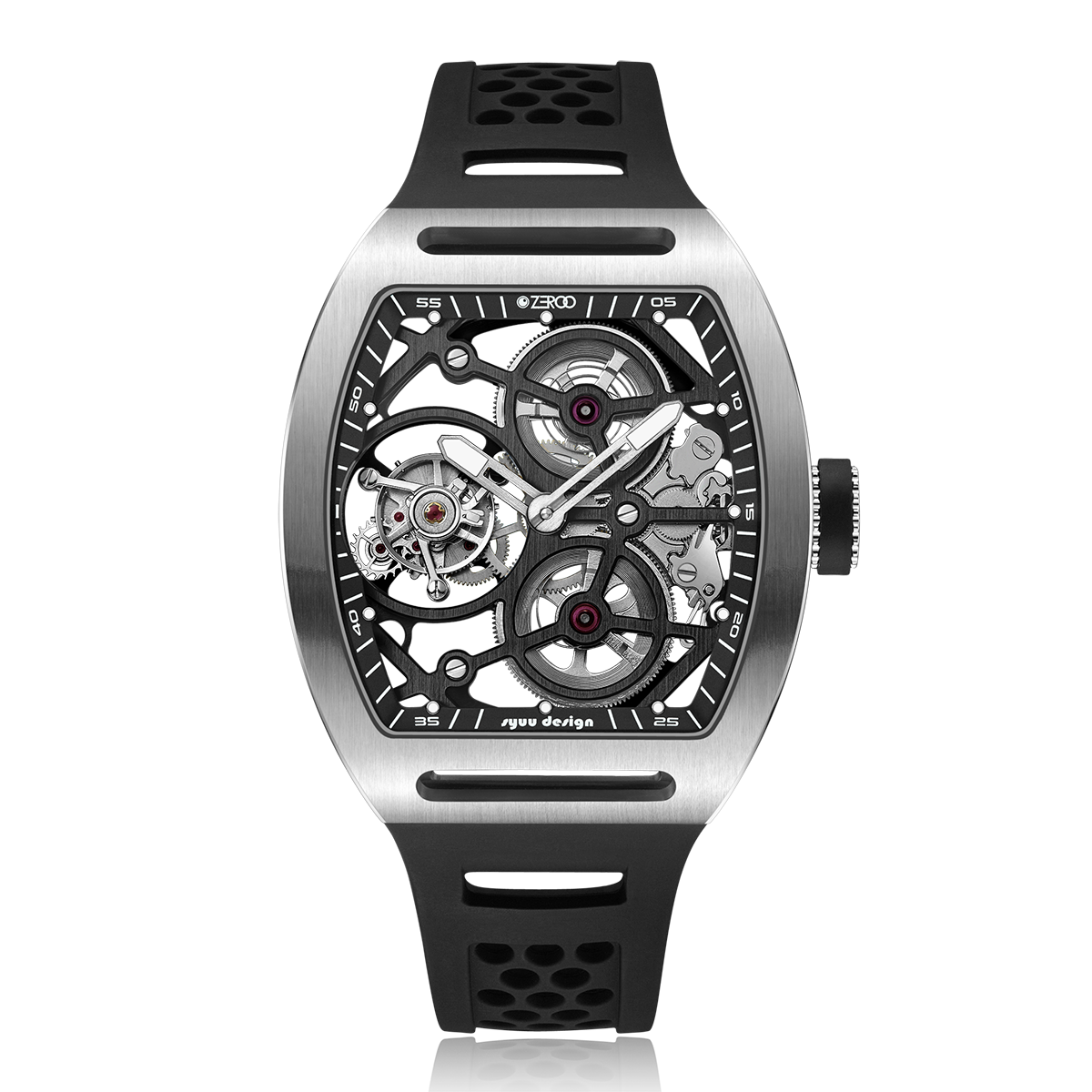 ZEROO M1 THE AURIGA SKELETON MECHANICAL – ZEROO TIME Co. ZEROO M1 THE AURIGA SKELETON MECHANICAL – ZEROO TIME Co.