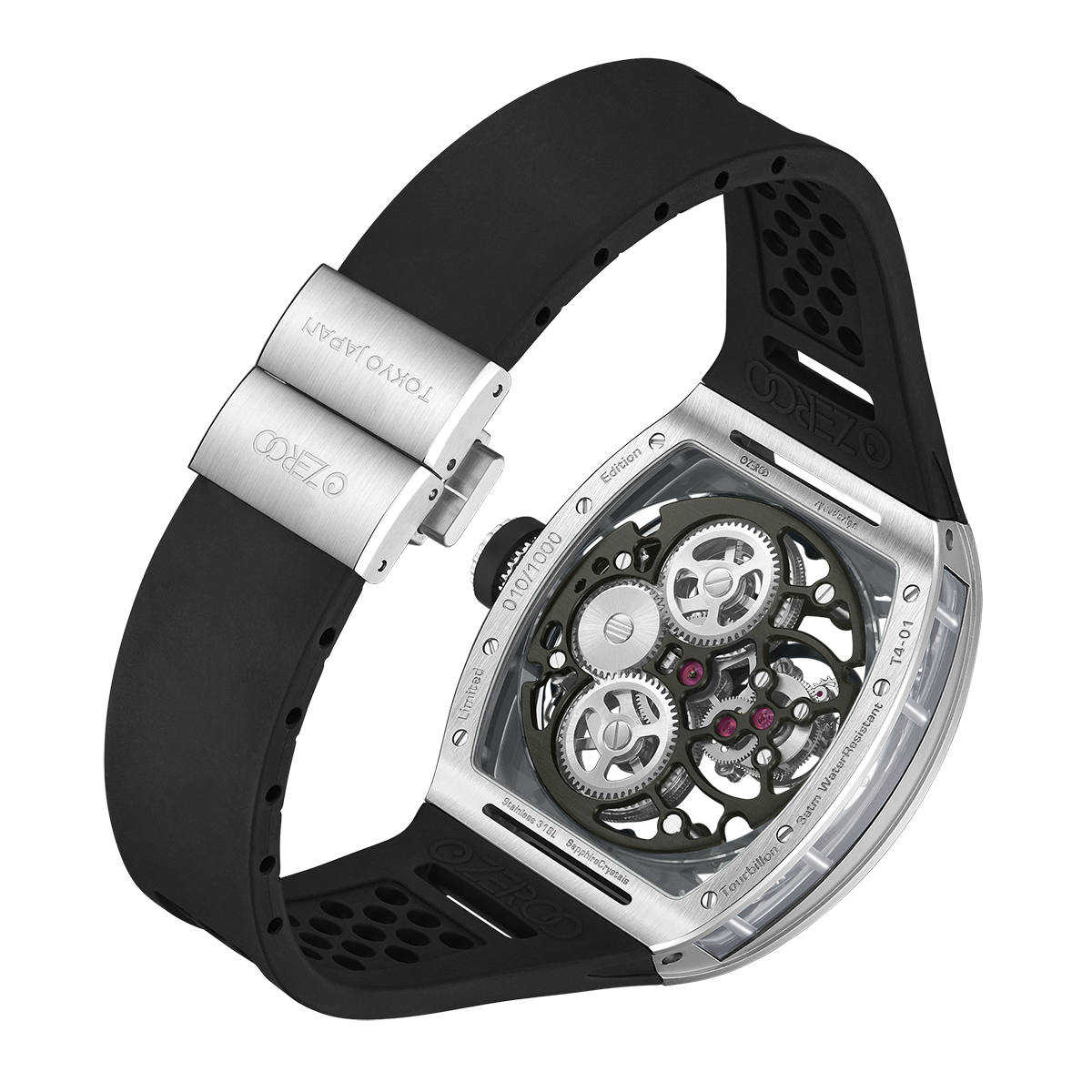 ZEROO T4 THE ARCHER FULL SKELETON TOURBILLON – ZEROO TIME Co.