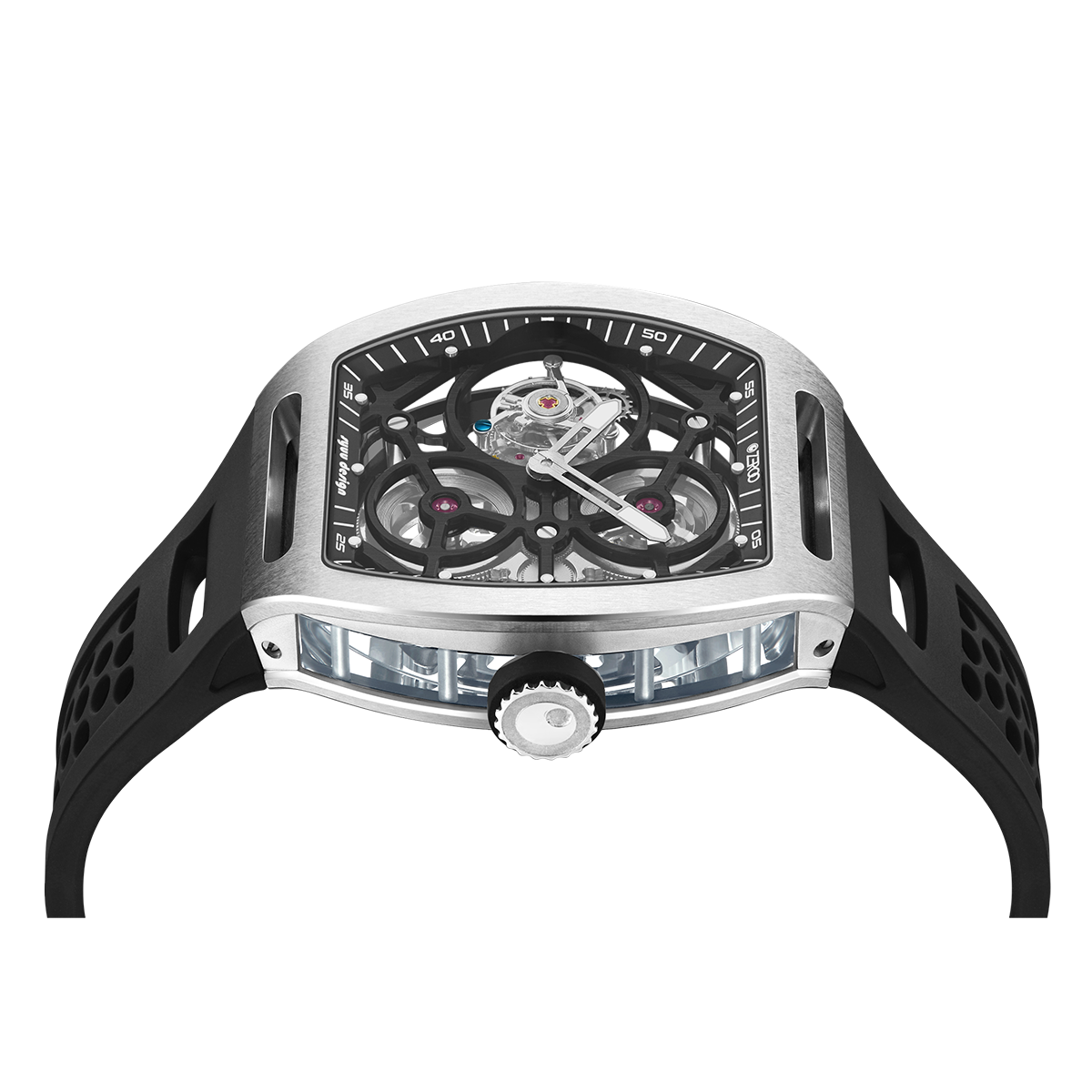 ZEROO T4-01 THE ARCHER FULL SKELETON TOURBILLON – ZEROO TIME Co.