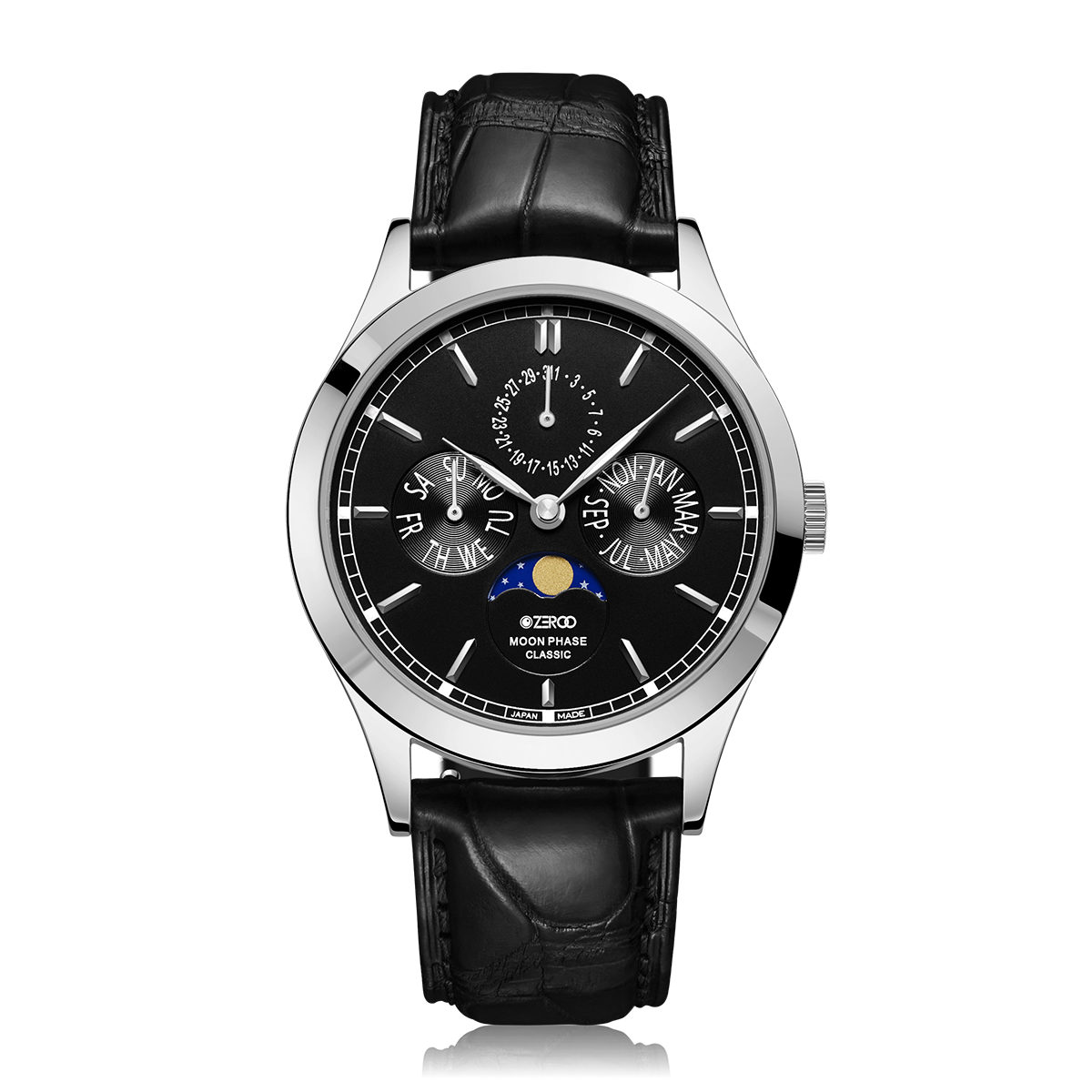 ZEROO C1 CLASSIC MOON PHASE – ZEROO TIME Co. ZEROO C1 CLASSIC MOON PHASE – ZEROO TIME Co.