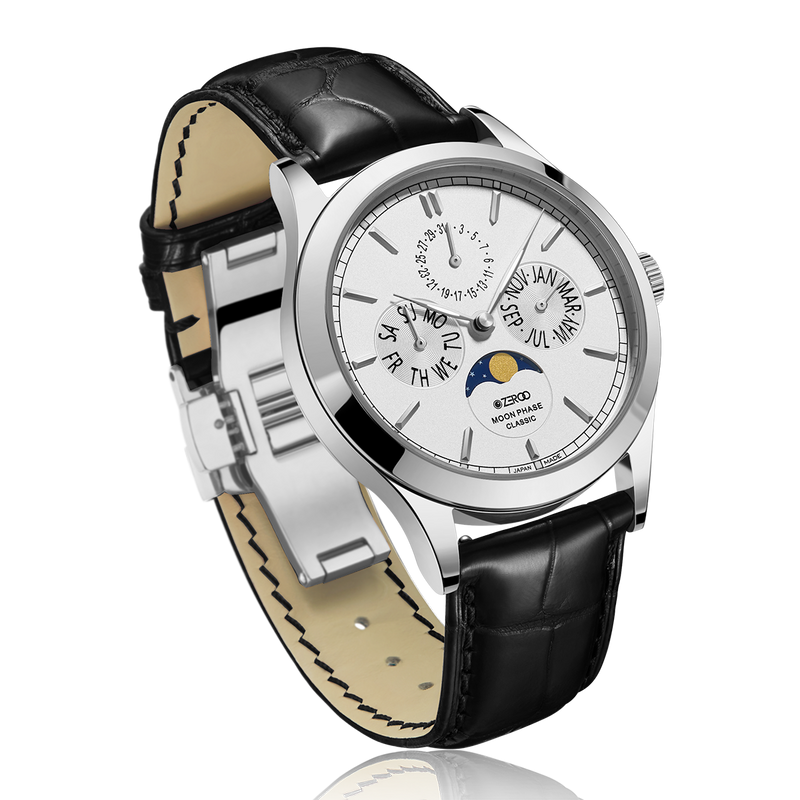 ZEROO C1 CLASSIC MOON PHASE – ZEROO TIME Co. ZEROO C1 CLASSIC MOON PHASE – ZEROO TIME Co.