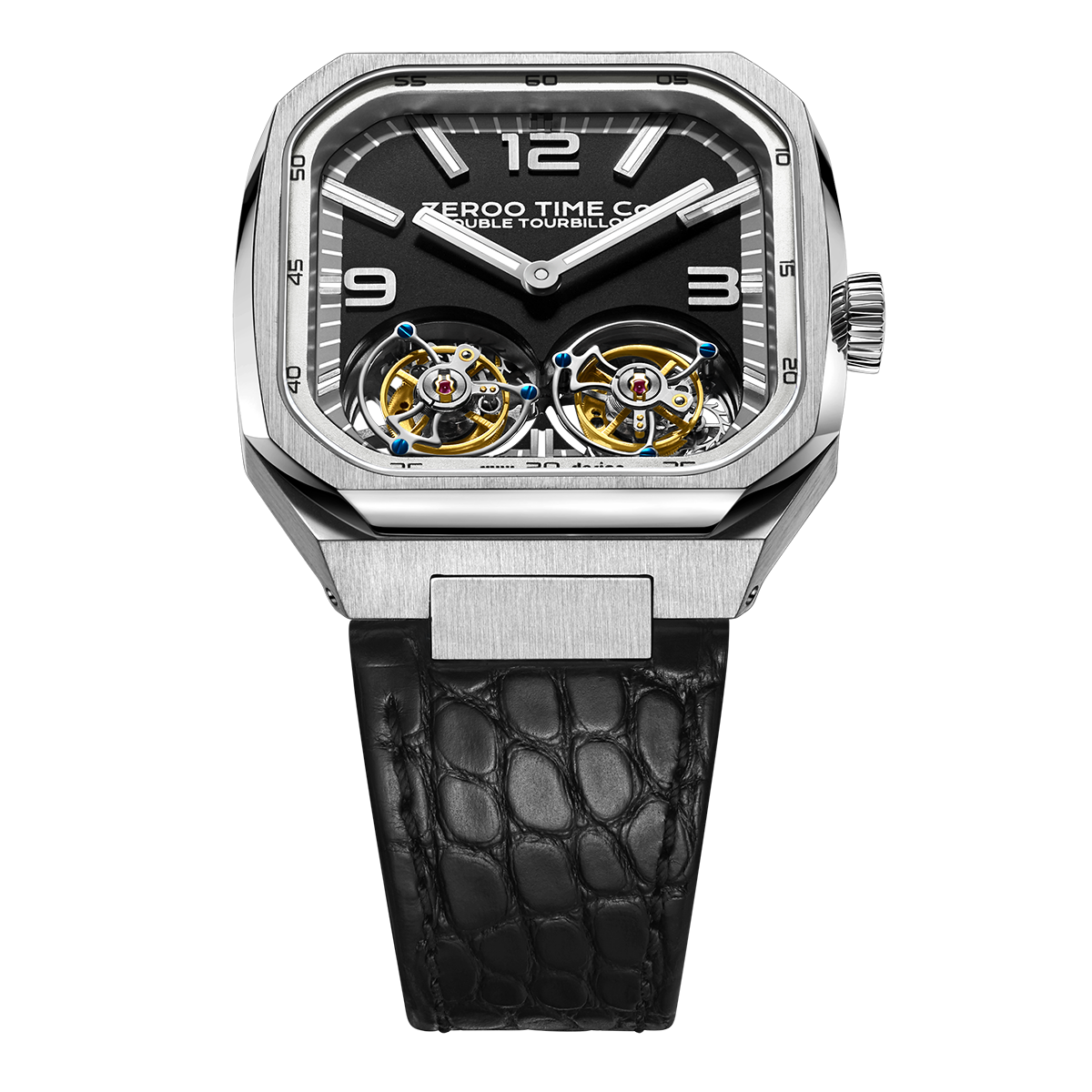 ZEROO DT1 THE GEMINI DOUBLE TOURBILLON – ZEROO TIME Co. ZEROO DT1 THE GEMINI DOUBLE TOURBILLON – ZEROO TIME Co.