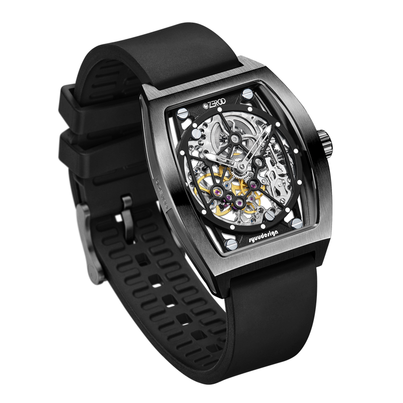 ZEROO M1 THE AURIGA SKELETON MECHANICAL – ZEROO TIME Co.
