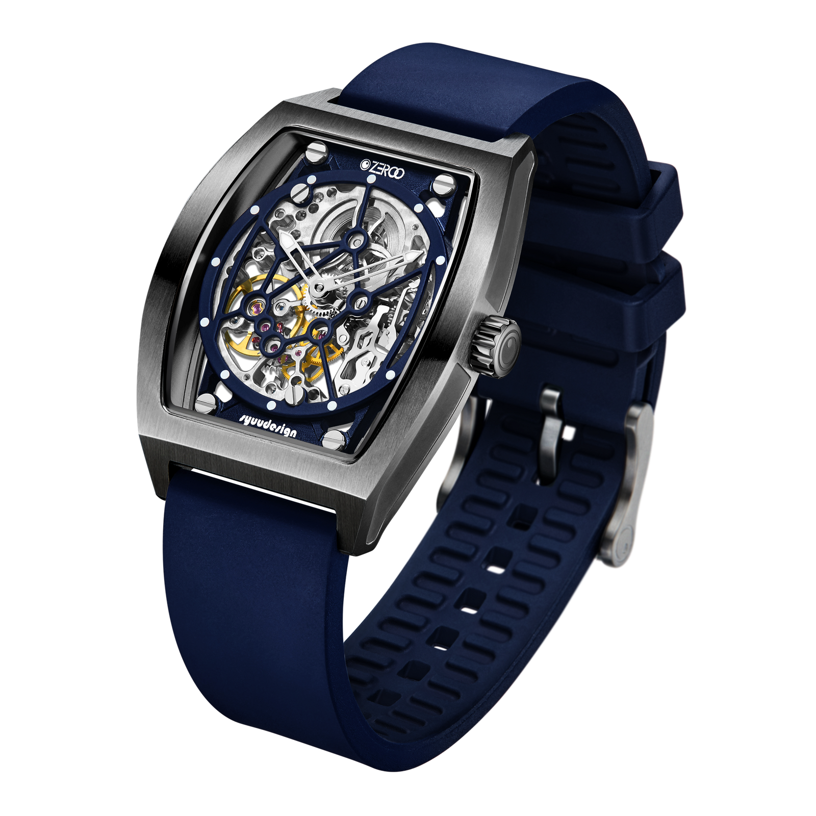 ZEROO M1 THE AURIGA SKELETON MECHANICAL – ZEROO TIME Co. ZEROO M1 THE AURIGA SKELETON MECHANICAL – ZEROO TIME Co.