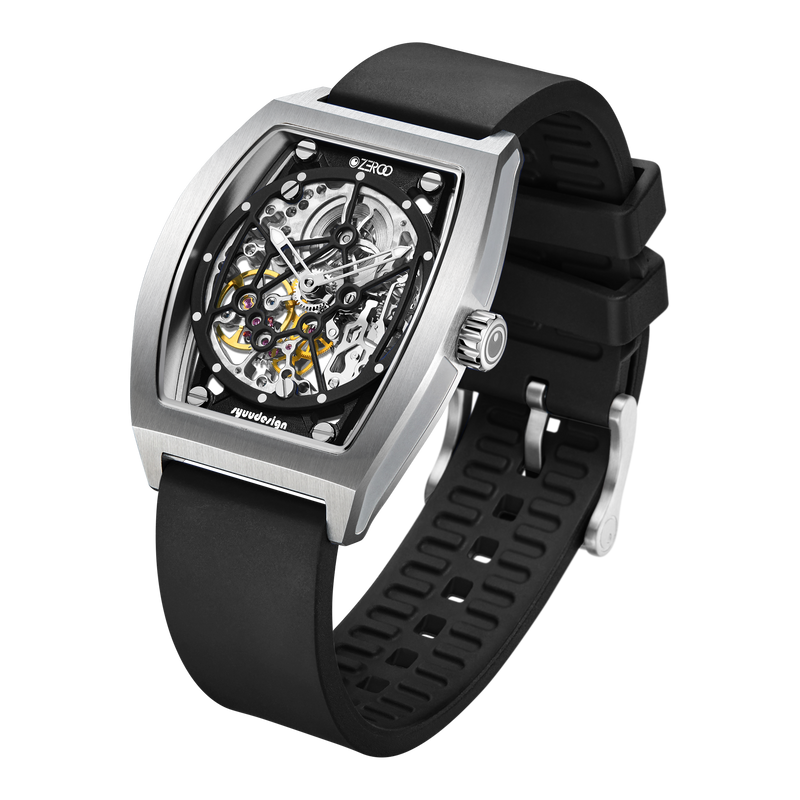 ZEROO M1 THE AURIGA SKELETON MECHANICAL – ZEROO TIME Co.