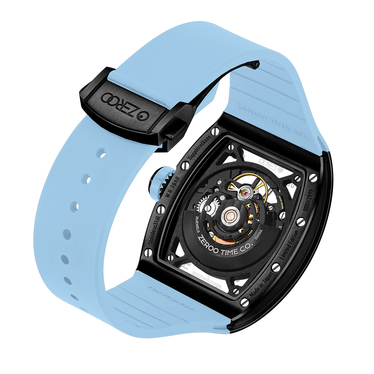 ZEROO M2 THE SUBARU SKELETON MECHANICAL AUTOMATIC – ZEROO