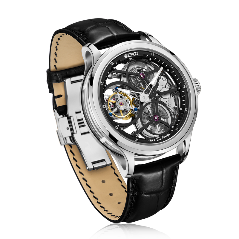 ZEROO T1 THE ARCHER FULL SKELETON TOURBILLON – ZEROO TIME Co. ZEROO T1 THE ARCHER FULL SKELETON TOURBILLON – ZEROO TIME Co.