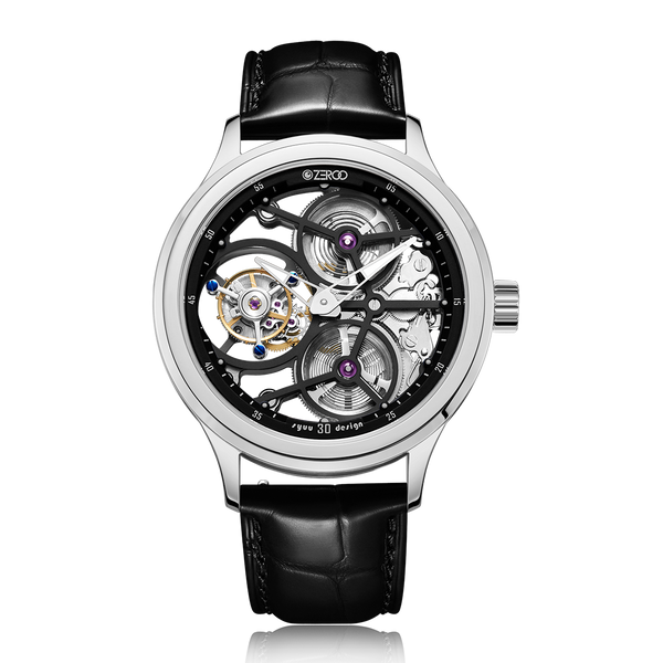 ZEROO T1 THE ARCHER FULL SKELETON TOURBILLON – ZEROO TIME Co.