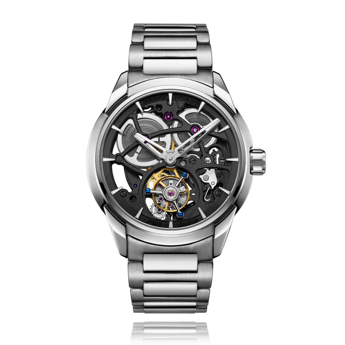 ZEROO T3 THE LEO AUTOMATIC SKELETON TOURBILLON – ZEROO TIME Co.