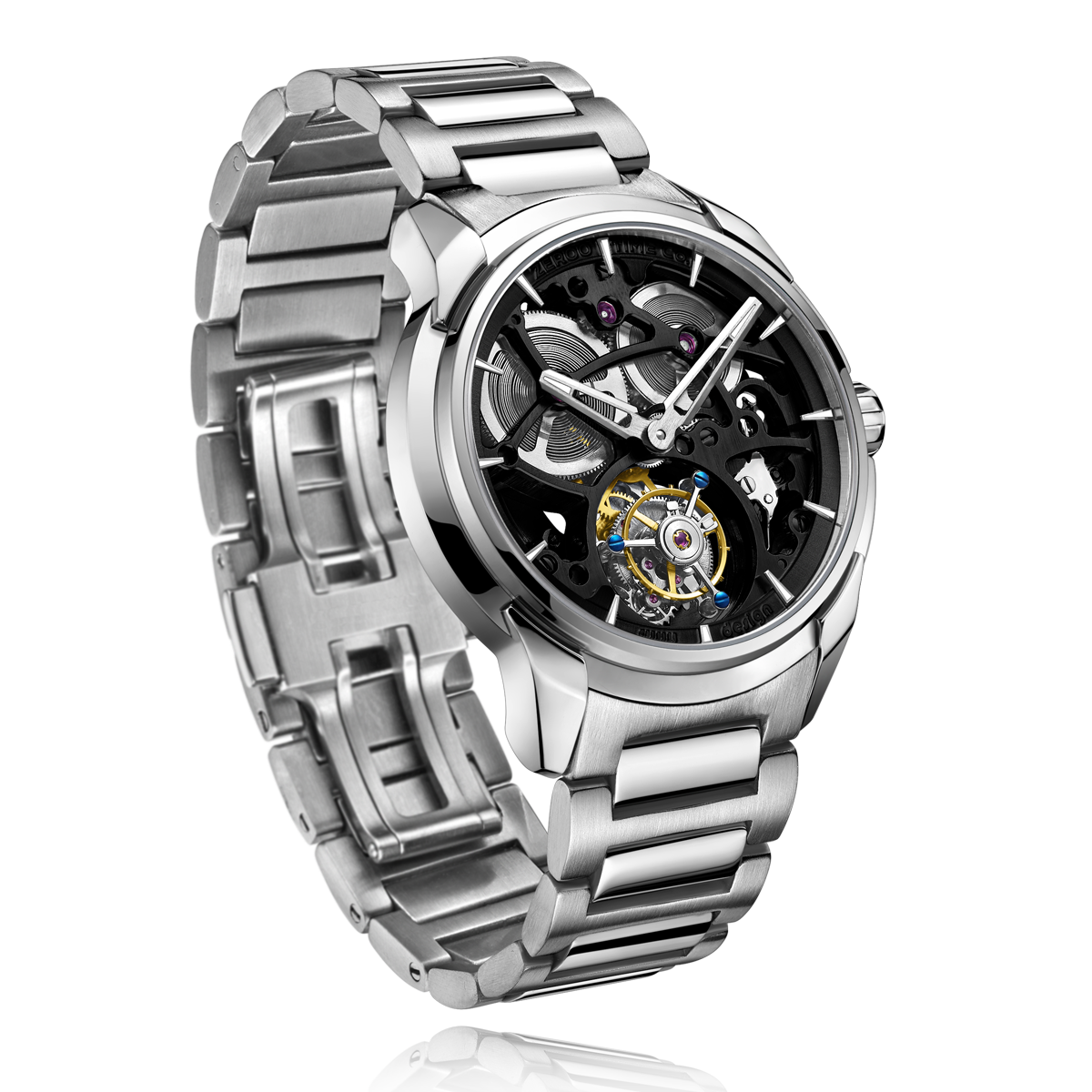 ZEROO T3 THE LEO AUTOMATIC SKELETON TOURBILLON – ZEROO TIME Co.